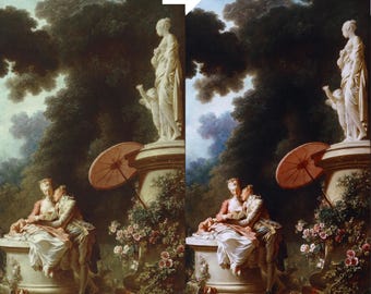 The Progress of Love - Love Letters by Fragonard | Romantic Rococo