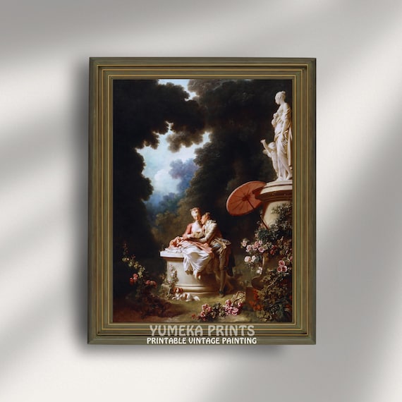 The Progress of Love - Love Letters by Fragonard | Romantic Rococo