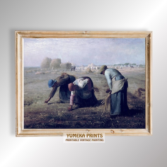 ジャン・フランソワ・ミレー作「落穂拾い」 | フランスの古典絵画