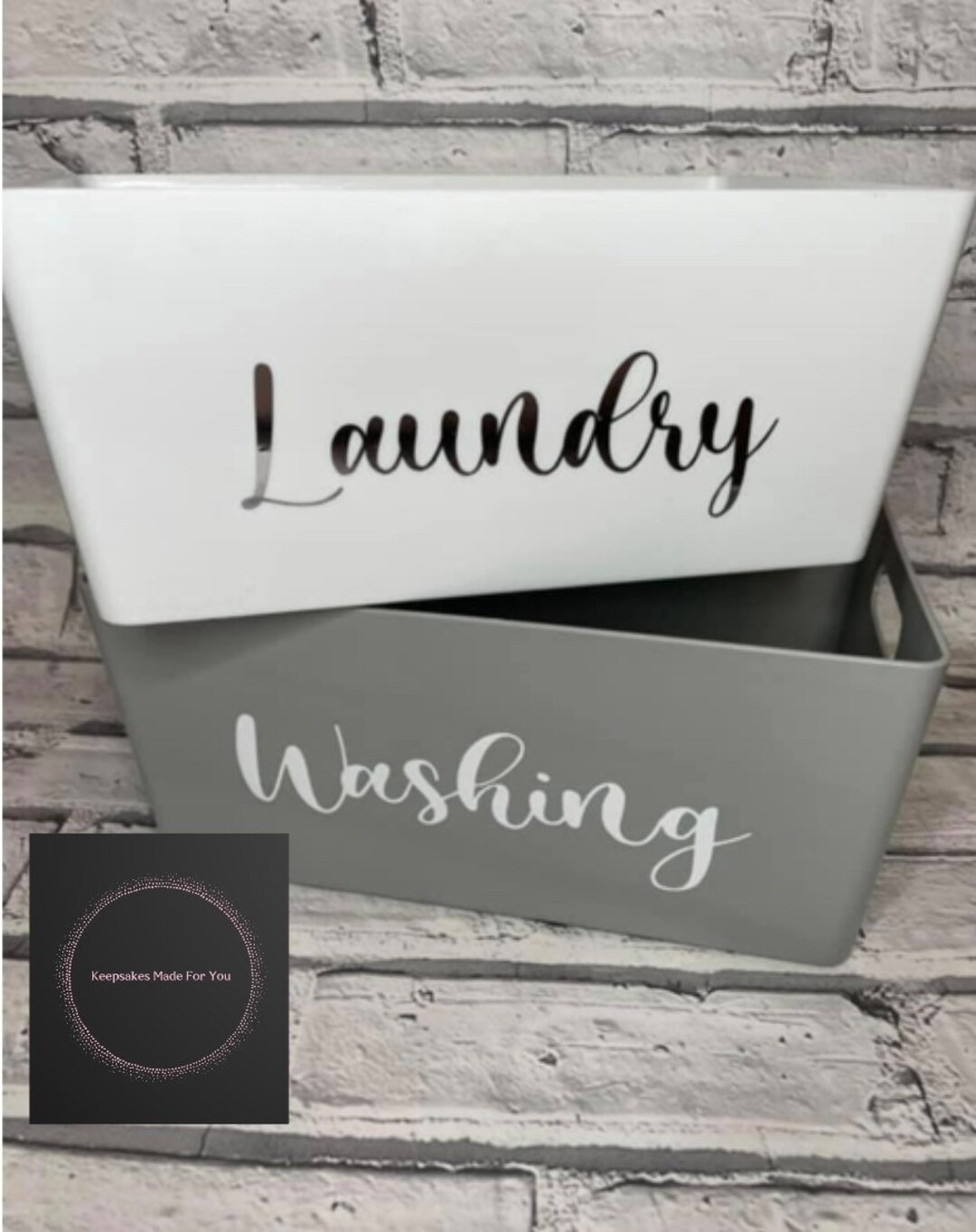 Personalised Storage Boxes, Storage Box, Mrs Hinch Inspired, Box
