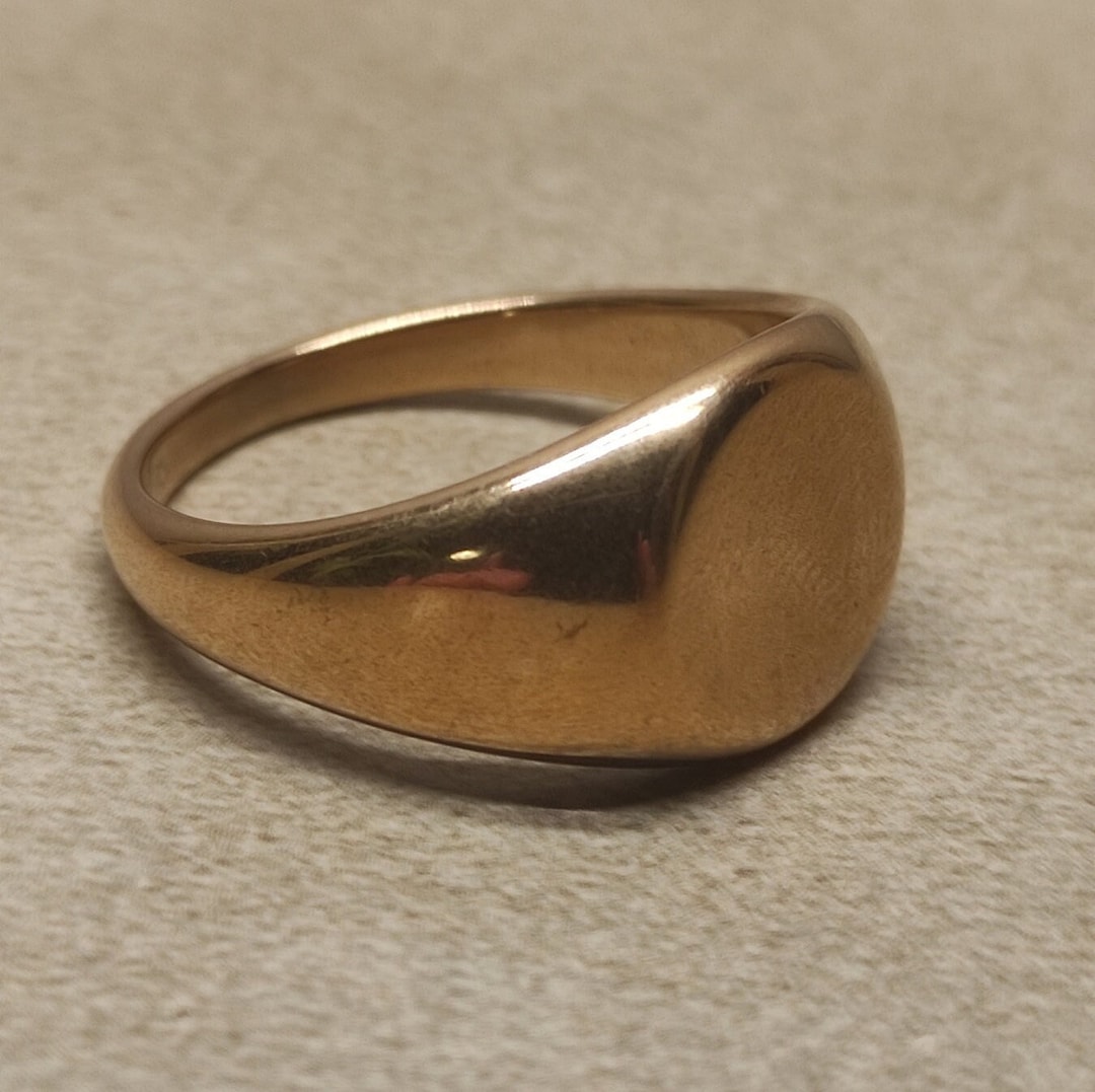 Mens Gold Ring Mens Rings UK Mens Jewellerey UK Etsy