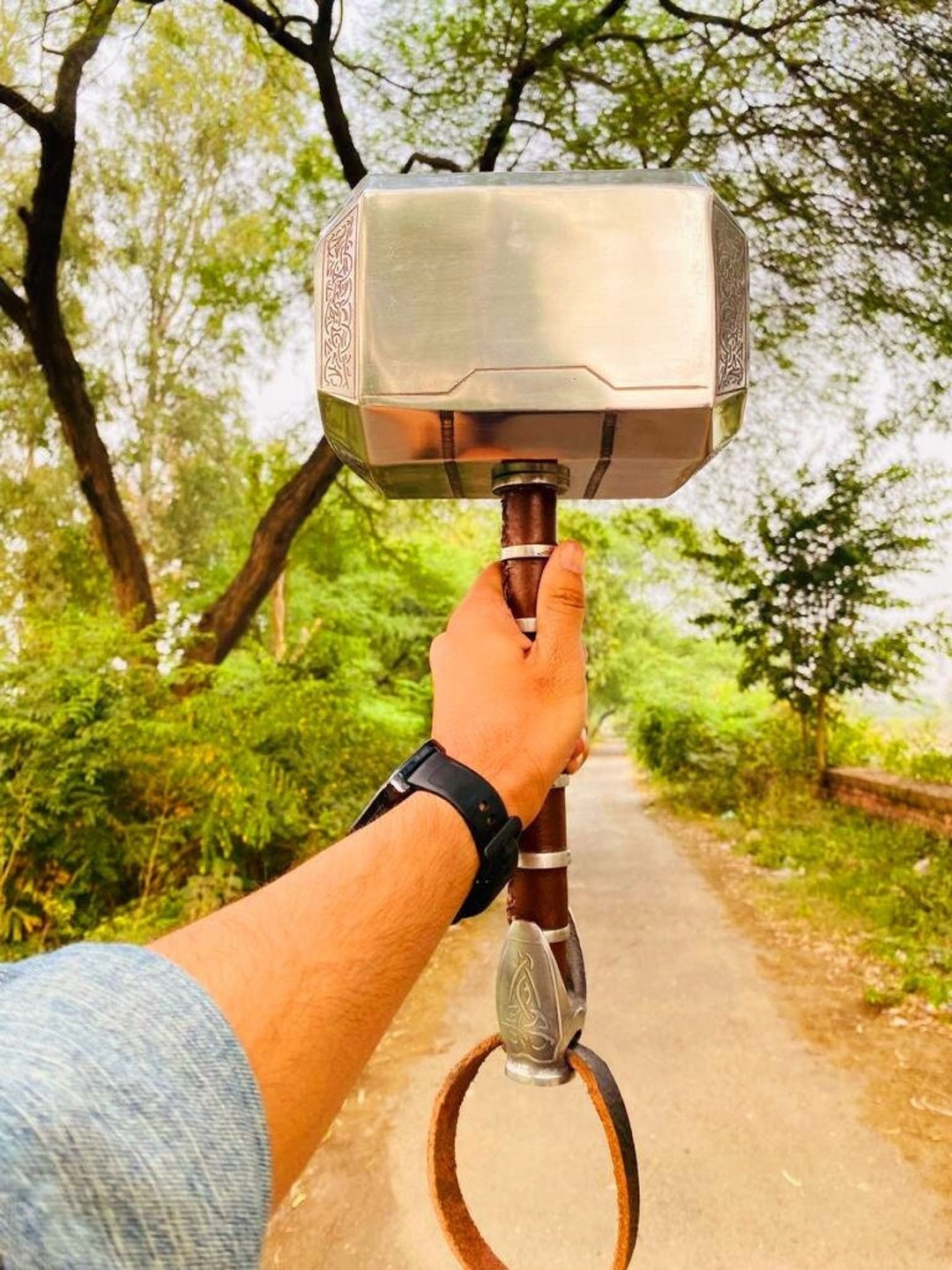 Thor Hammer Thor Hammer Metal Marvel Thor Hammer Odin Son Etsy