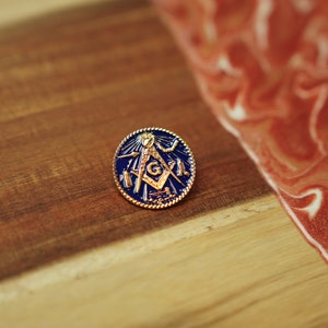 Masonic Working Tools lapel Pin