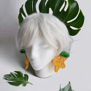Paopu Fruit Earrings