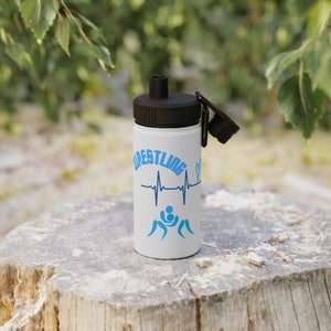 Stainless Steel Water Bottle, Sports Lid
