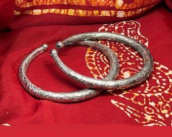 Oxidized Toe Kada Anklet – Traditional Rajasthani Payal