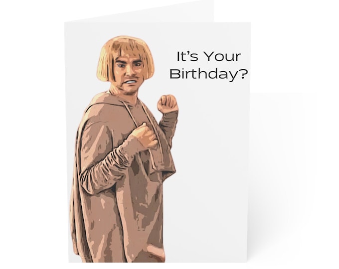 Schitts Creek Birthday Card | David Rose Quotes | Funny Schitt | Schitt's Creek Gifts | Happy Birthday