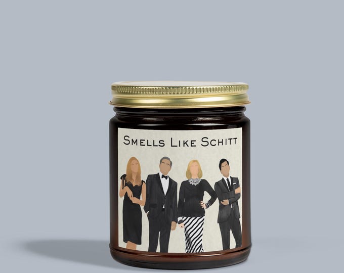 Smells Like Schitt Candle | Ew David | Schitts Creek Gifts | Coconut Apricot Wax | Hand Poured Candle