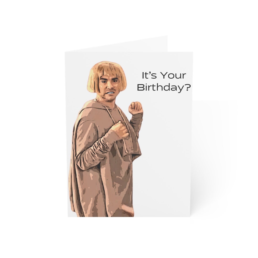 Schitts Creek Birthday Card | David Rose Quotes | Funny Schitt | Schitt