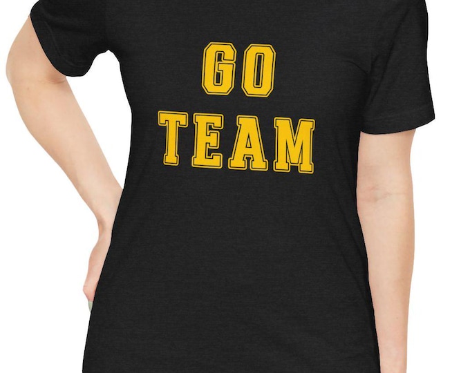 Go Team TShirt | Generic Athletic T-Shirt | Tailgating Shirt | Soft Crewneck | Funny Products | College Tops