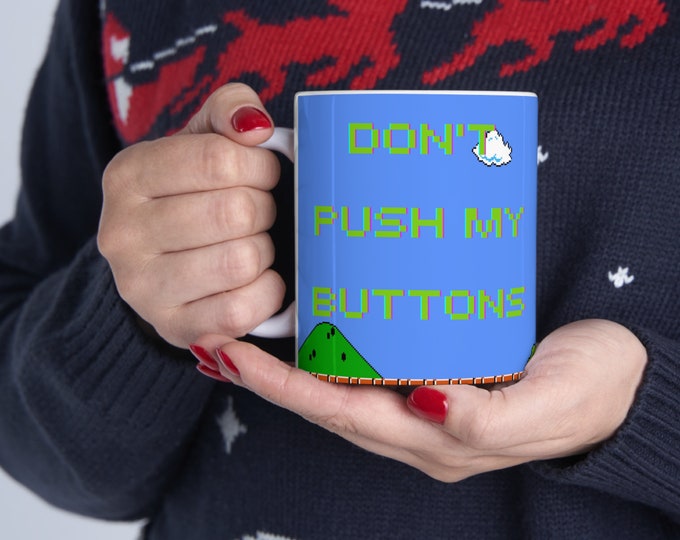 Video Game Mug | Vintage Gaming Mood Coffee Cup | Unique Gift for Gamers & Collectors | Retro Style Drinkware