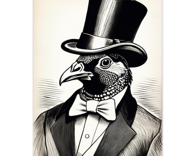 Pun Greeting Card with Hilarious Punny Bird Design, Unique Quirky Greeting for Birthday, Friend & Humor Gifts