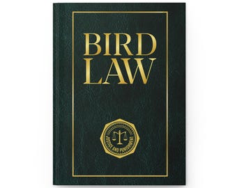 IASIP Notebook | It's Always Sunny in Philadelphia Journal | Bird Law Planner | Charlie Kelly Gift | Lined Hardcover Journal