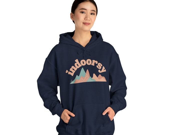 Indoorsy Hoodie | Homebody Pullover | Indoorsy Sweatshirt | Homebody Club | Small - 5XL Crewneck