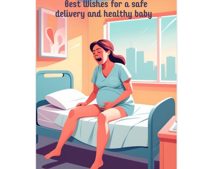 Inappropriate Baby Card | Funny Pregnancy Greetings & Embarrassing Note for Best Friend | Hilarious Baby Shower Gift