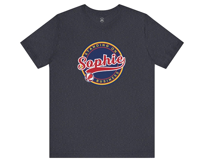 Standing on Business Sophie Cunningham Shirt | Indiana Fever T-Shirt | WNBA Shirts | Basketball Gift | Novelty Graphic Tee | Soft Crewneck