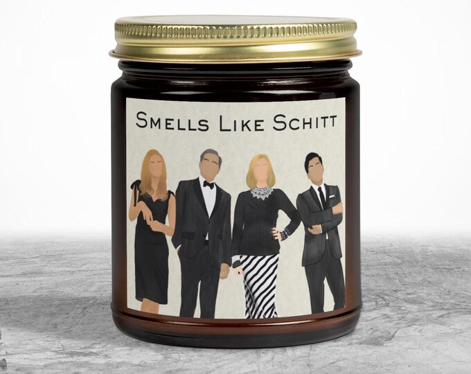 Smells Like Schitt Candle | Ew David | Schitts Creek Gifts | Coconut Apricot Wax | Hand Poured Candle