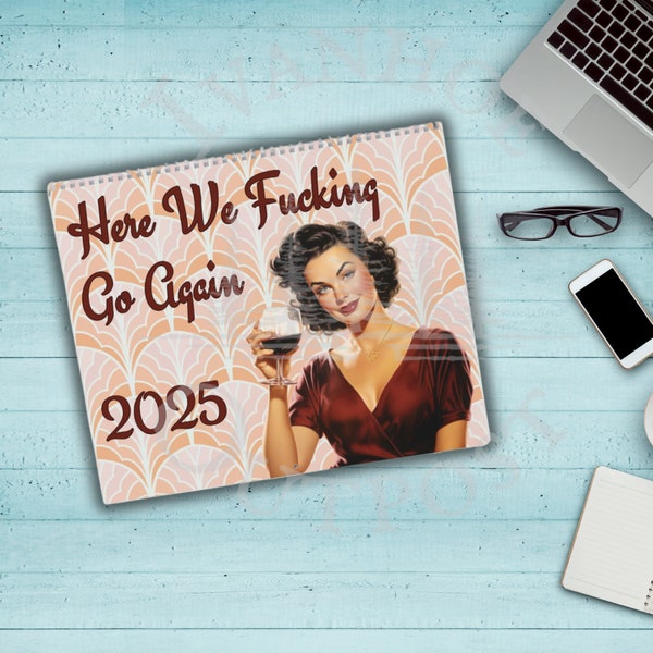 2025 Pin up Calendar Etsy