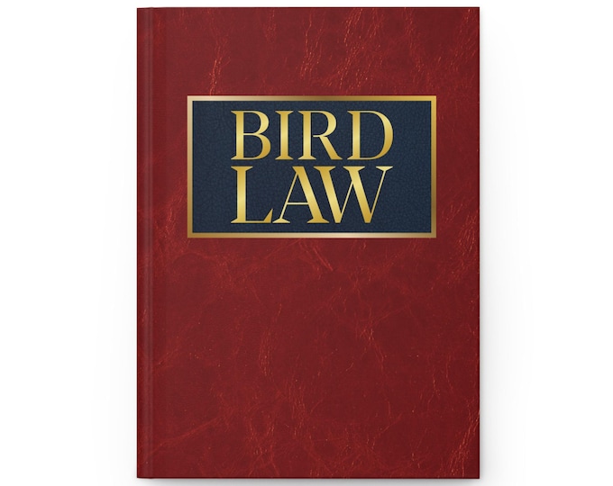 It's Always Sunny in Philadelphia Journal | Bird Law | IASIP Diary | Law School Gift | Hardcover Notebook | Charlie Kelly Planner