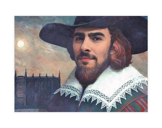 Guy Fawkes Postcard | Luigi Card | Vive la Resistance | 5x7 Postcard Bundles | Revolution Gifts | Greeting Cards