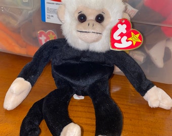 New Mooch Monkey Ty Beanie Baby - Etsy