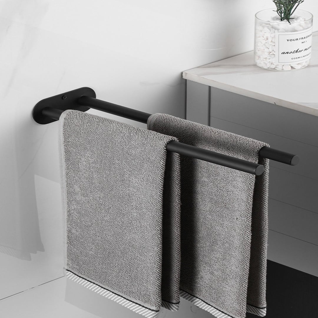 Modern Towel Racks Wall Mounted Towel Holder Kitchen and Etsy