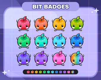 Stardew Valley Junimo Twitch Badges | Sub/Bit Stream Icons | Digital Download