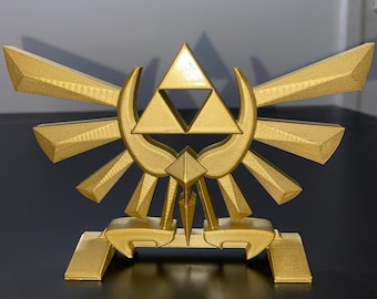 Zelda Triforce Display – 3D Printed Gaming Collectible