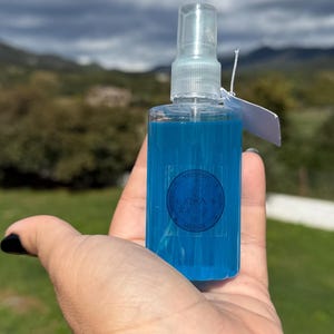 Ärkeängeln Mikael Spray, Andlig Skyddsmist med Lapis Lazuli, Försvar och Skydd mot Fiender, Exorcismritual, Anti-Negativitet