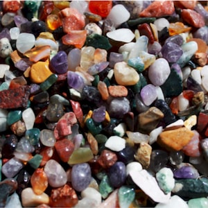 Crystal Chips 1kg Assorted crystals Chips | Bulk Crystal, Crystal confetti, Undrilled chips, Gems for Crafts, Candle chips, Mini stone