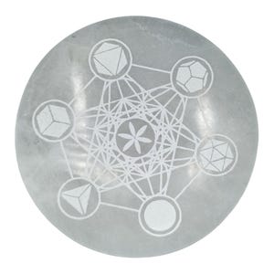 metatron selenite plate