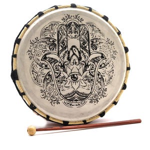 shamanic drum hamsa