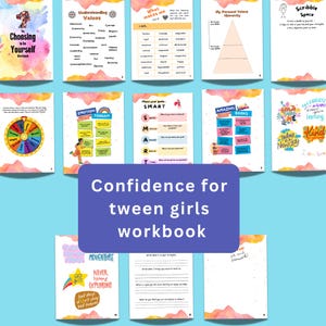 Confidence-Building Worksheets for Tween Girls
