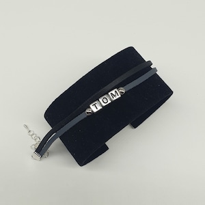 Handmade Personalised Name Bracelet for Men and Boys