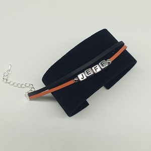 Handmade Personalised Name Bracelet for Men and Boys