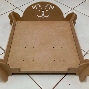 Dog bed - DXF vectors for laser engraving and cutting