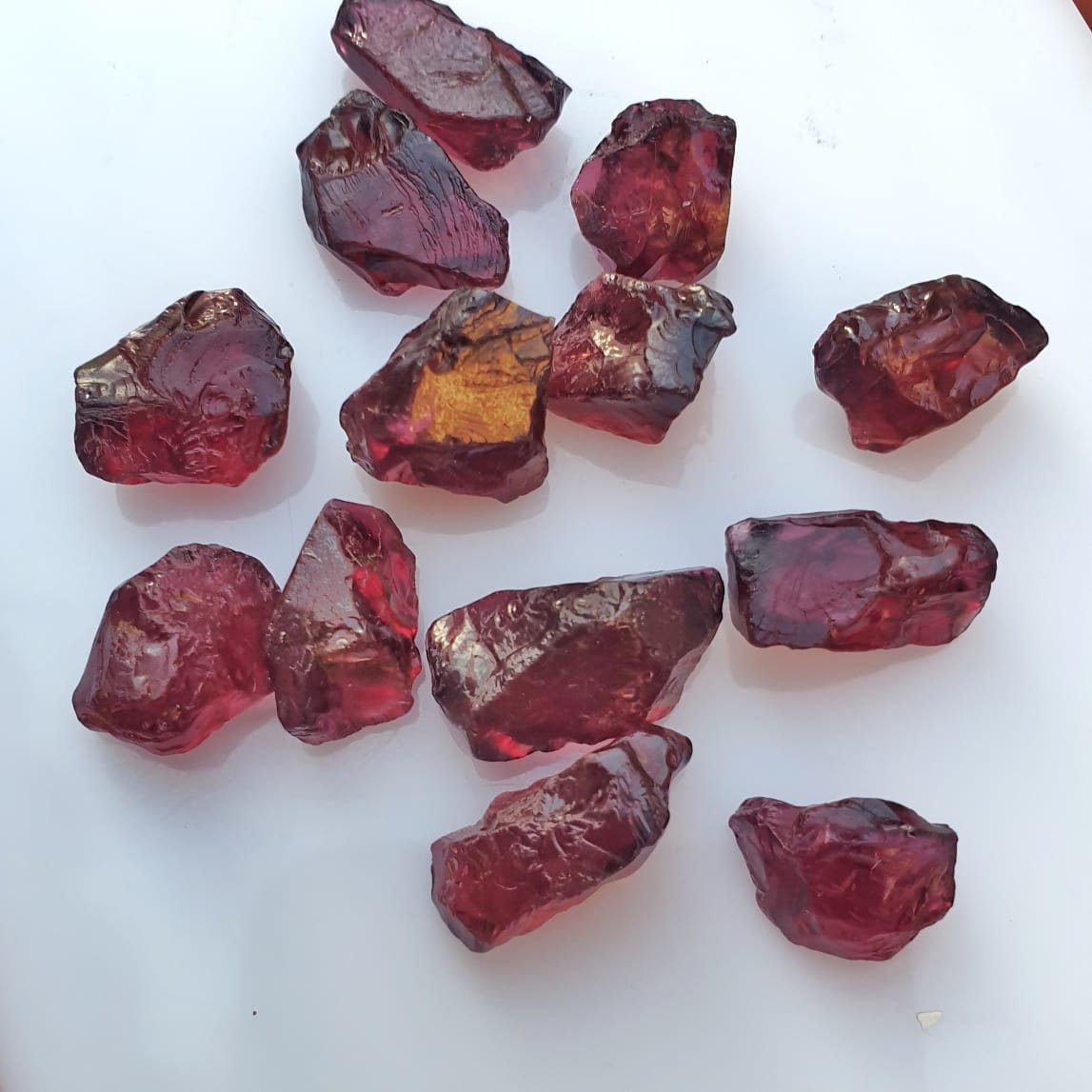Garnet Tumbled Crystal Tumbled Red Garnet Stone Multiple Sizes Available  Polished Red Garnet Gemstones Red Root Chakra Crystal 