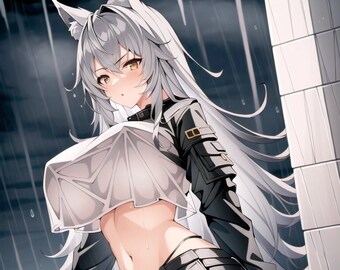Anime Wolf Girl - Etsy