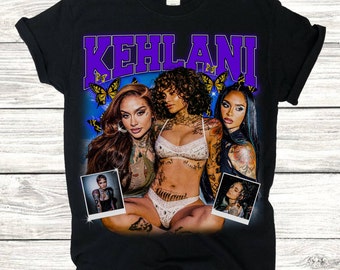 Kehlani tshirt, Kehlani vintage tshirt, Kehlani concert tshirt, artist t shirt