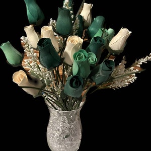 Wooden Rose Bouquet