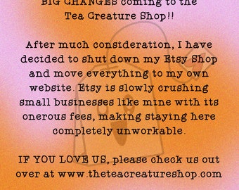 IMPORTANT SHOP UPDATE!! please read lovely Etsy fam!