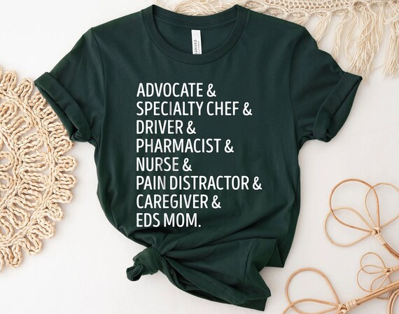 EDS Mom Shirt, Chronic Illness Mom Apparel, Invisible Illness, Spoonie  Shirt, Rare Disease, EDS Fighter, Chronic Pain Gift 