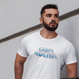 Nerd Quote T-Shirt Masters Of The Universe Style - Carpe Noctem - Nerdy Men's Shirt - T Shirt - TShirt - Gift - Black or White