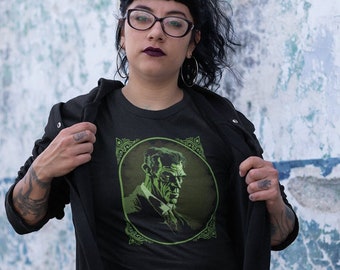 Horror Icons Boris Karloff T-Shirt - Frankenstein