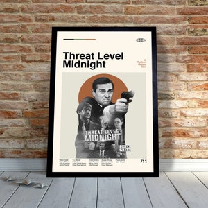  Michael_Scott The Office Threat Level Midnight Vertical Poster  - No Frame (24 x 36) : Everything Else