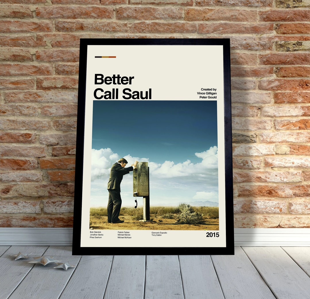 Better Call Saul Poster TV Show Print Minimalist Poster - Etsy