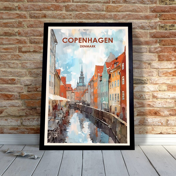 Copenhagen Painting - Etsy