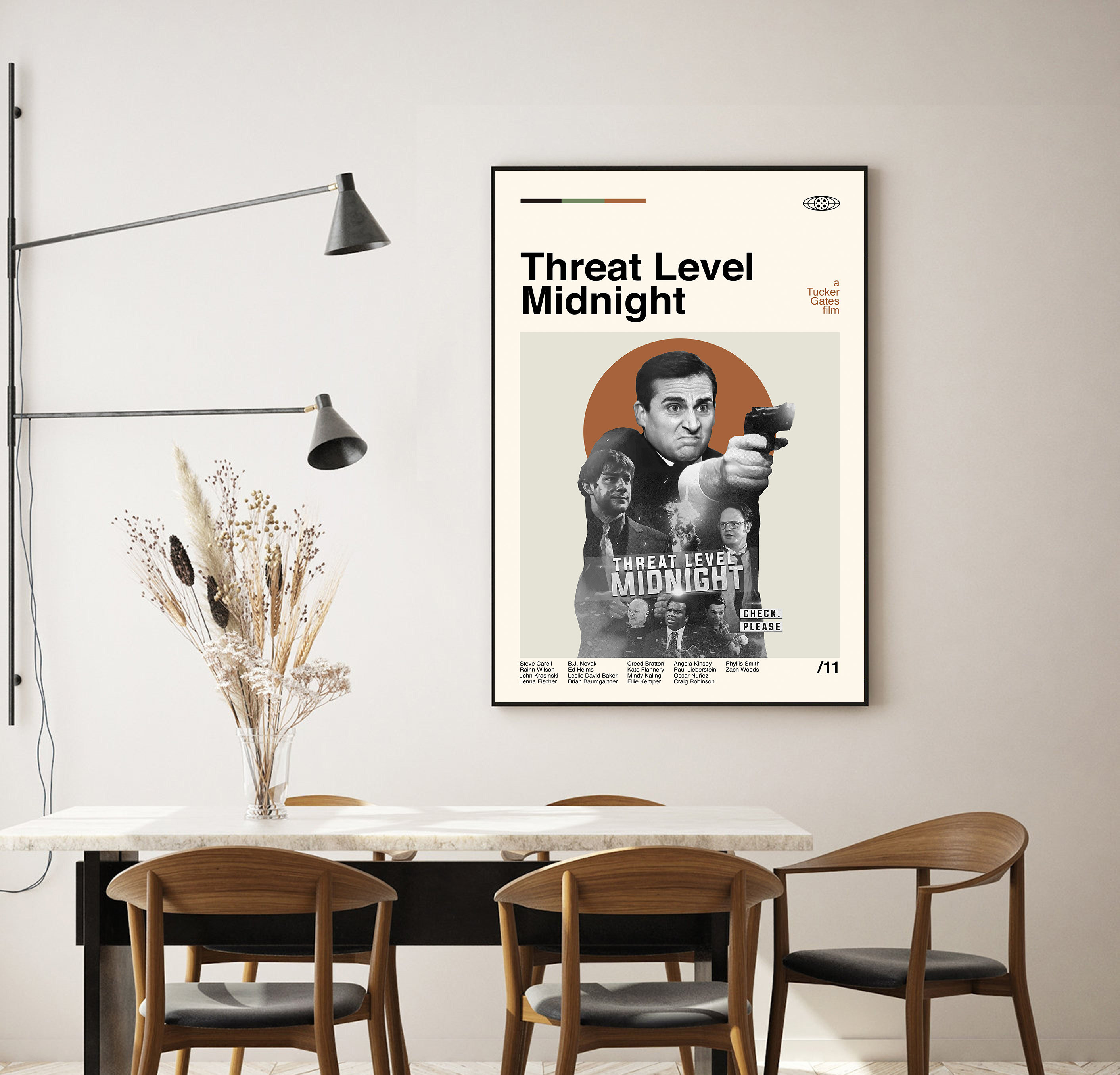 Threat Level Midnight Poster
