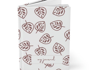 Hardcover Blank Journal