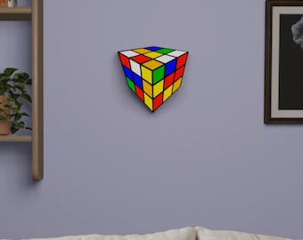 Optical Illusion Reverse Perspective Puzzle/Model/Wall Art